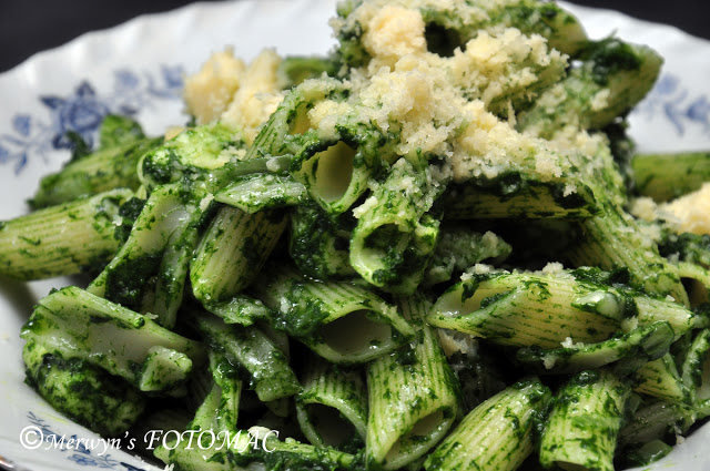 Spinach & Cottage Cheese Pasta - Hilda's Touch Of Spice